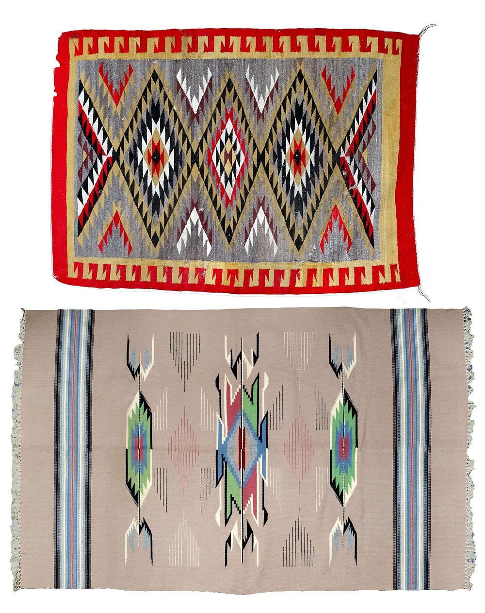 Lot 226: Native American Indian Navajo Wool Rug