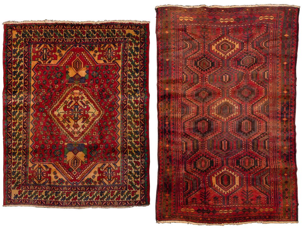 Lot 228: Persian Wool Area Rugs