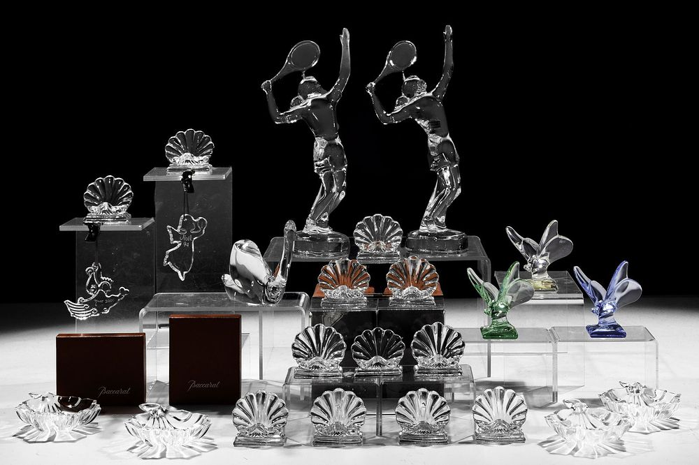 Lot 243: Baccarat Crystal Assortment
