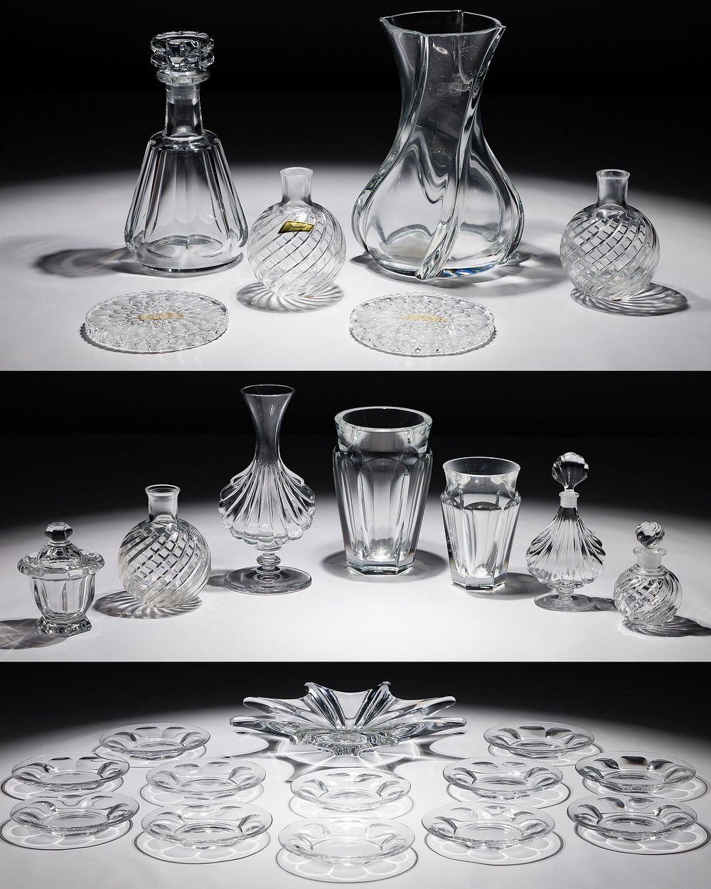 Lot 244: Baccarat Crystal Assortment