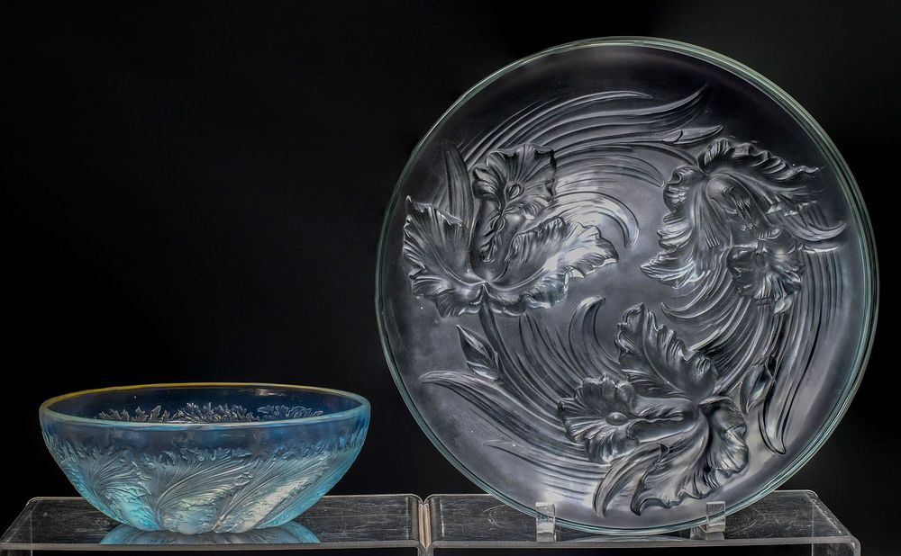Lot 251: R. Lalique for Verrerie d'Alsace 'Chicoree' Bowl