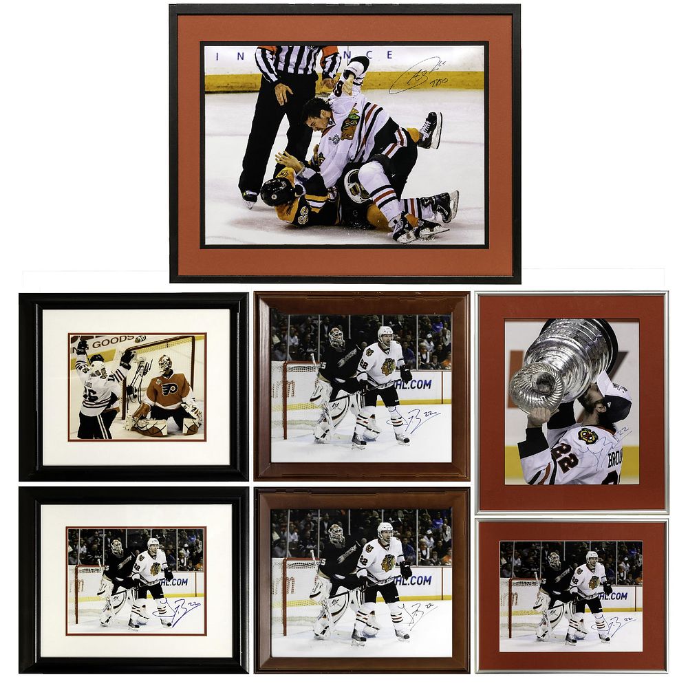 Lot 297: Chicago Blackhawks Signed Photograph Assortment
