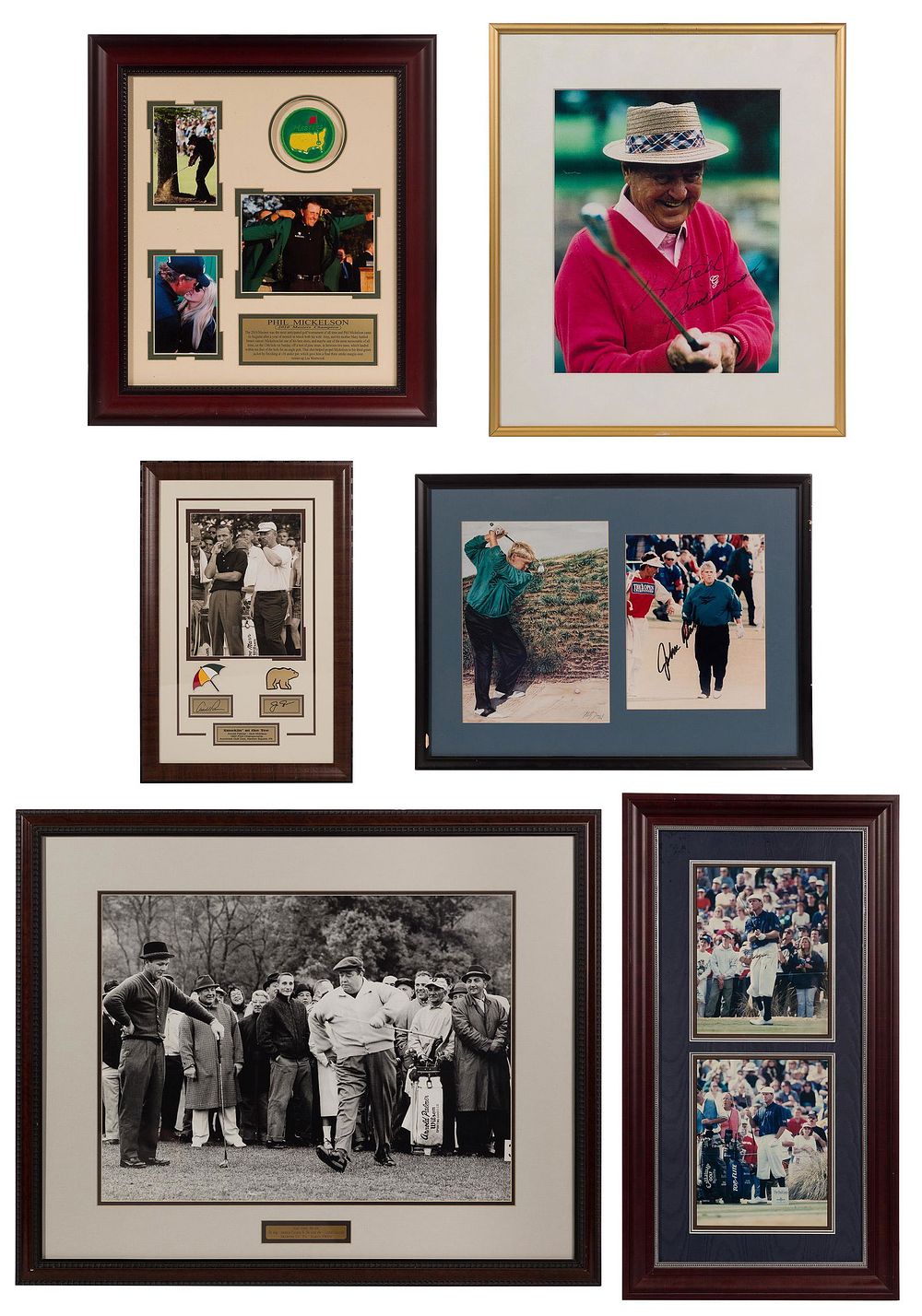 Lot 331: Professional Golf Image and Autograph Assortment
