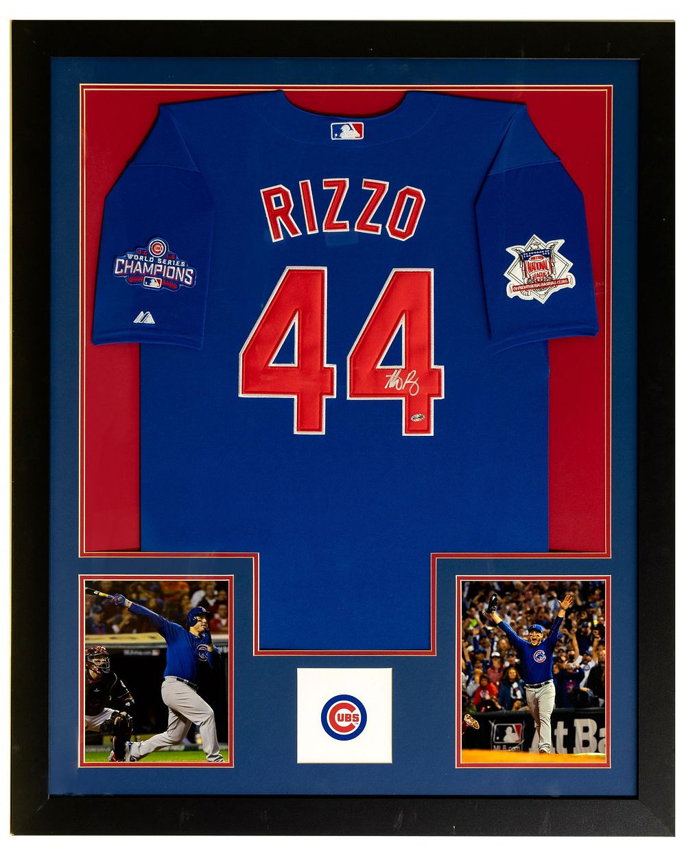 Lot 338: Chicago Cubs Anthony Rizzo Signed Jersey