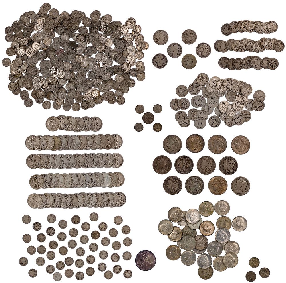 Lot 175: Silver Coin Assortment