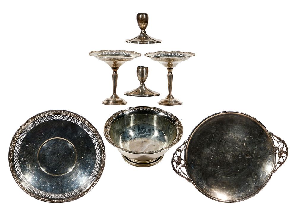 Lot 179: Sterling Silver Hollowware Assortment