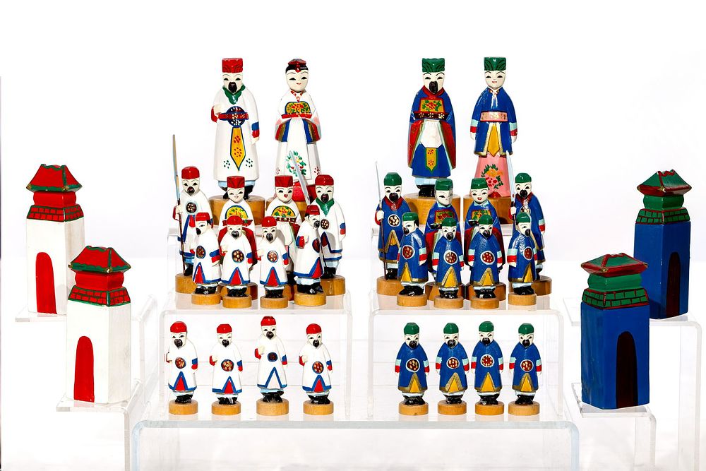 Lot 207: Chess Piece Set Assortment