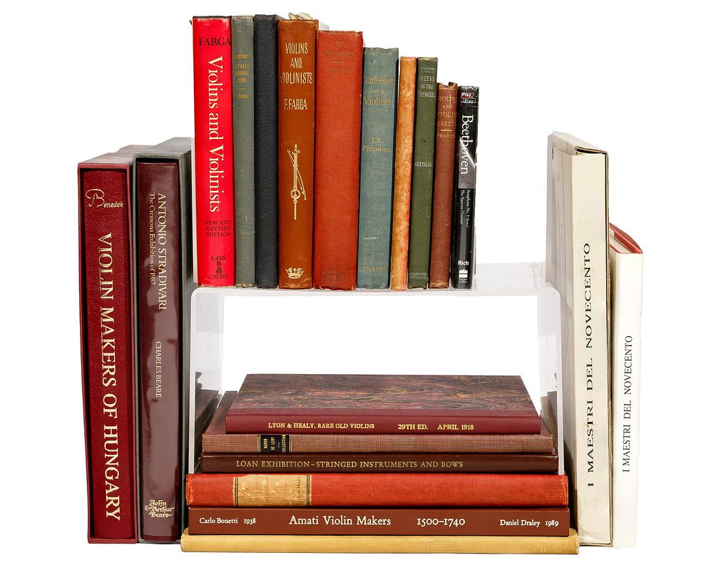 Lot 212: Violin Book Assortment