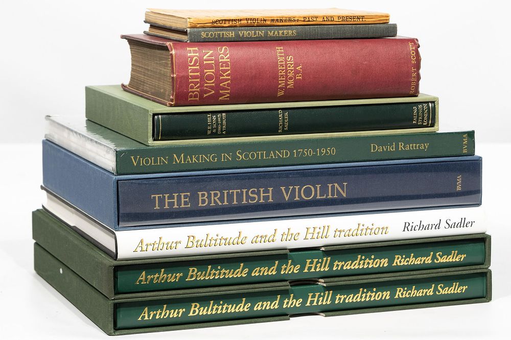 Lot 224: Violin Making in the United Kingdom Book Assortment