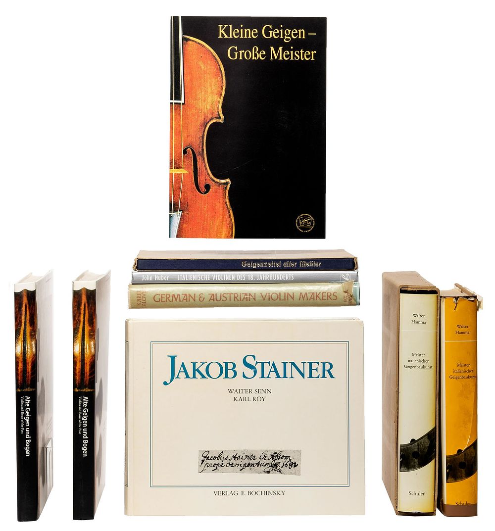 Lot 225: Violin Book Assortment