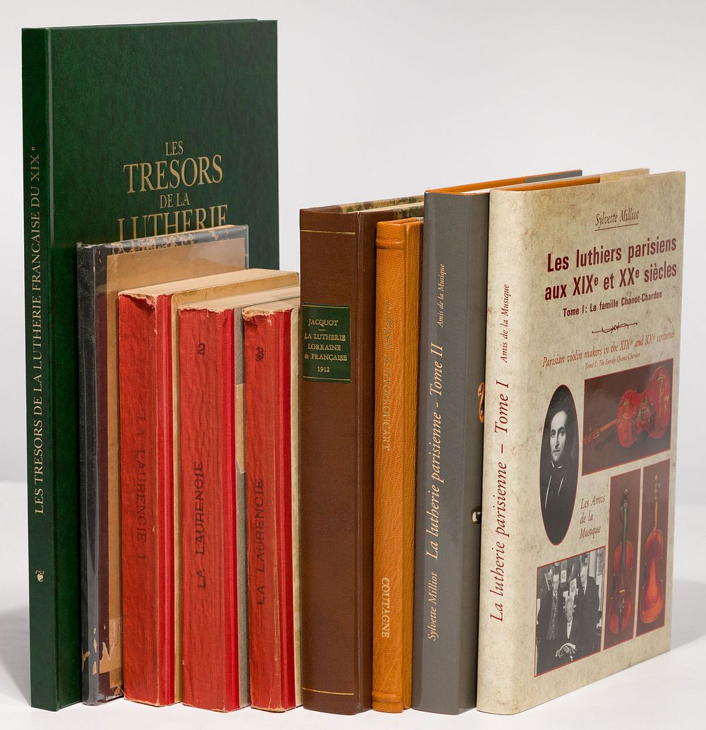 Lot 230: French Language Violin Book Assortment
