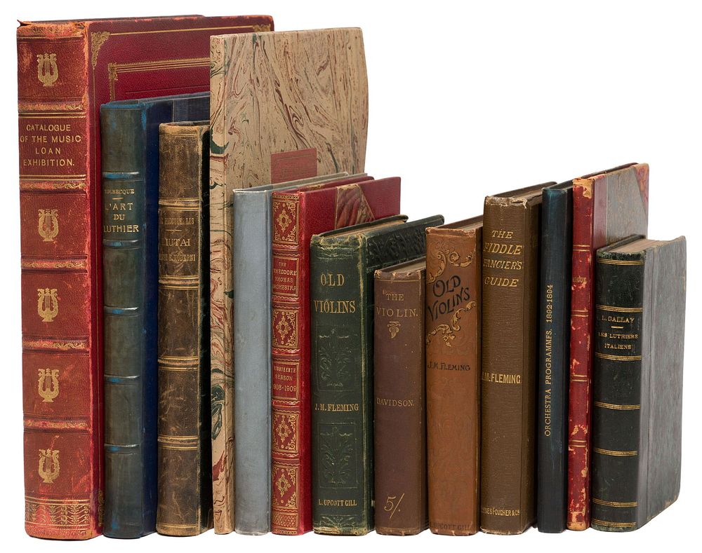 Lot 231: Violin Book Assortment
