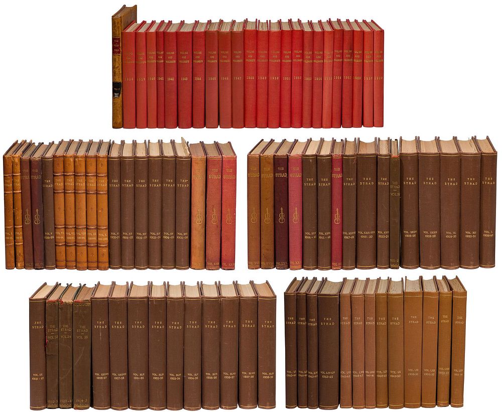 Lot 235: Violin Periodical Book Assortment