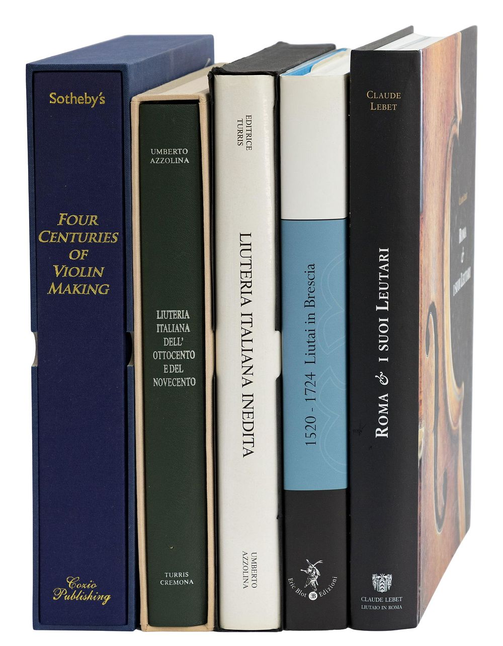 Lot 239: Violin Making Book Assortment
