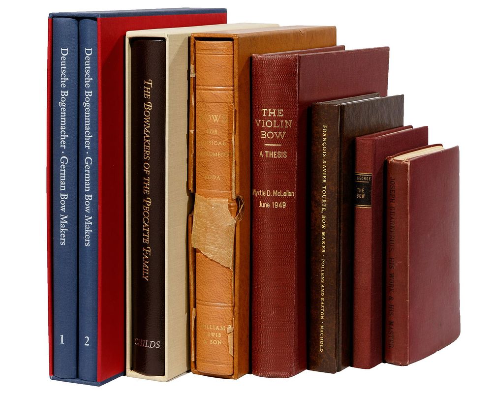 Lot 241: Violin Bow Book Assortment