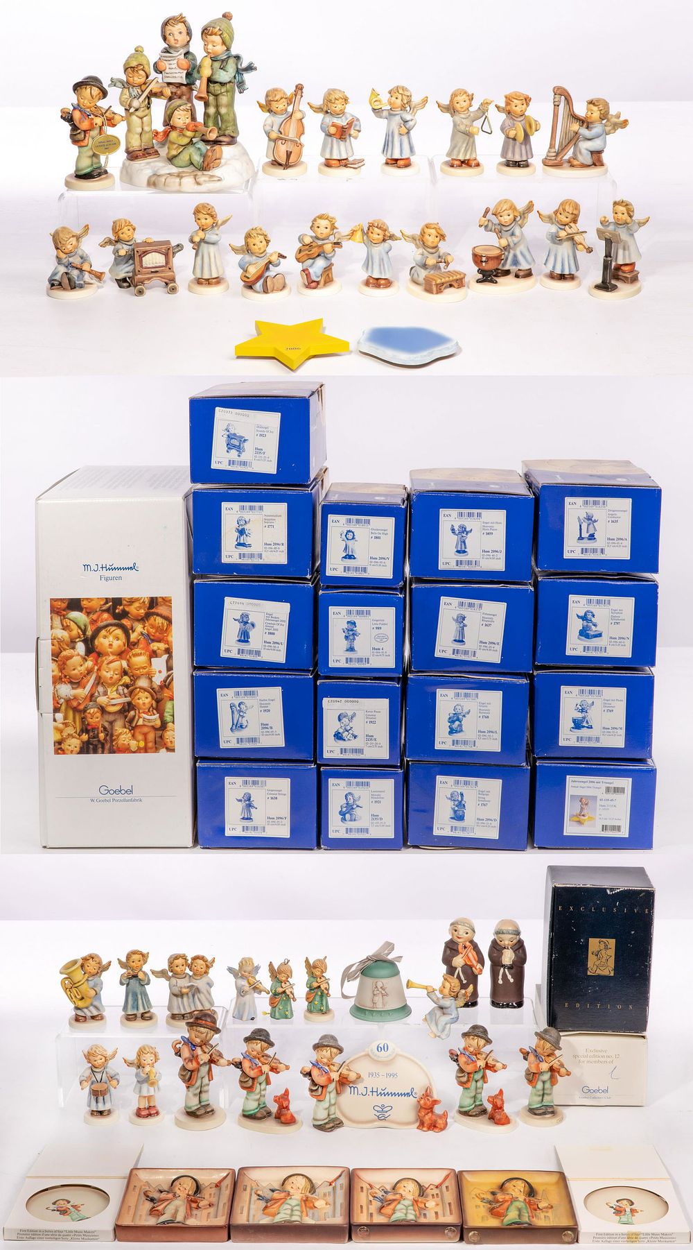 Lot 249: Hummel Figurine, Plate and Plaque Assortment