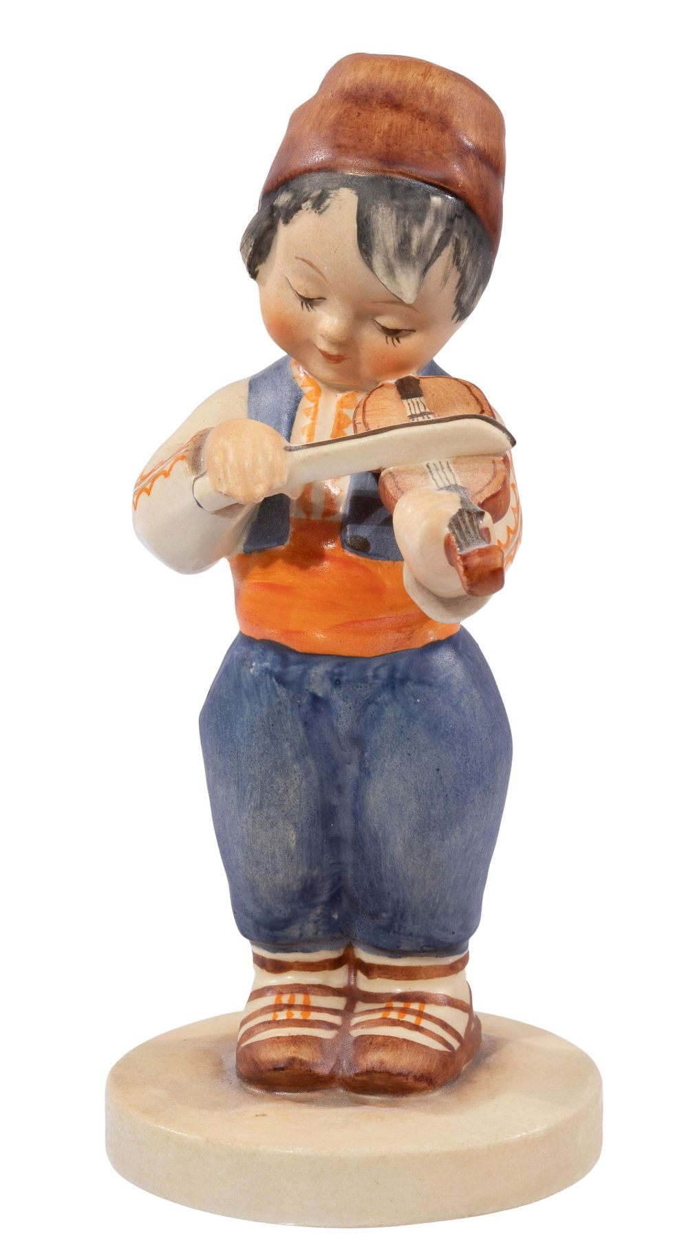 Lot 259: Hummel #904 'Serbian Little Fiddler' Figurine