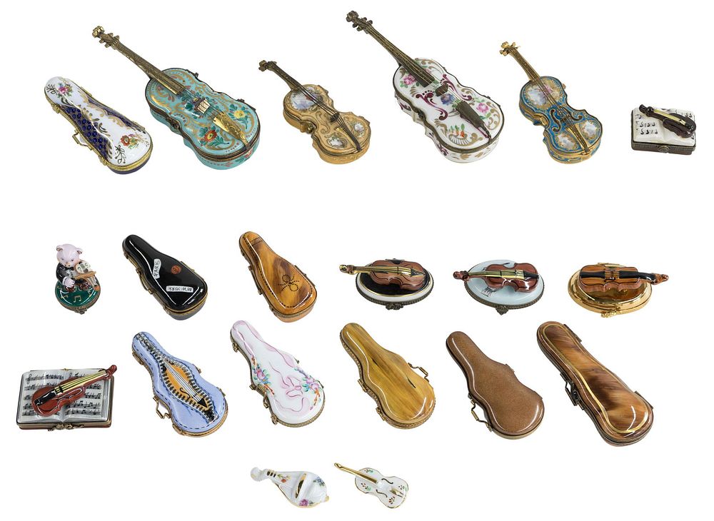 Lot 285: Limoges Trinket Box Assortment