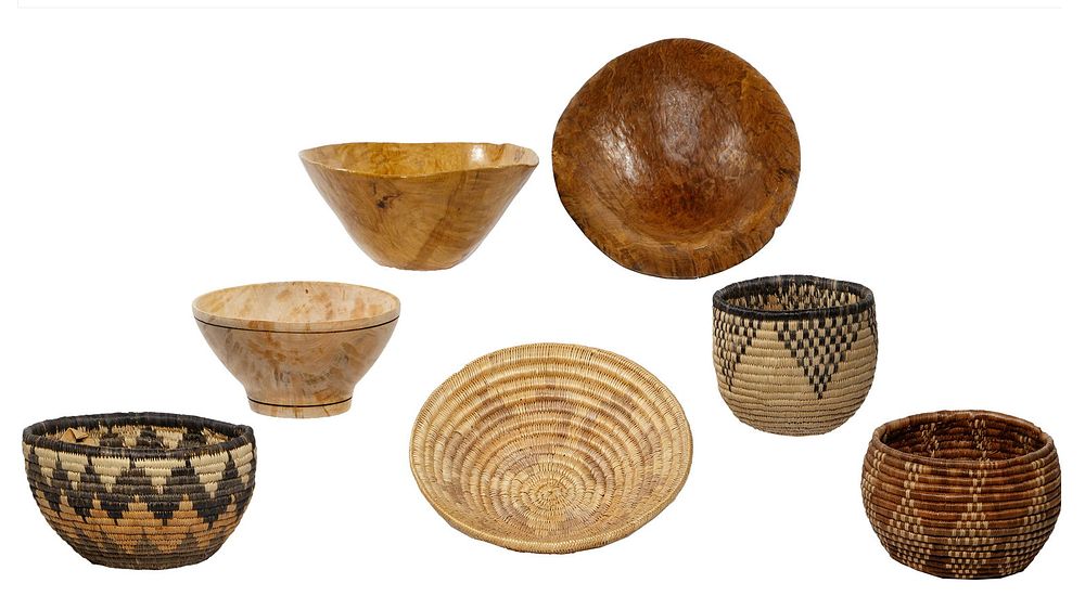Lot 290: Decorative Bowl and Basket Assortment