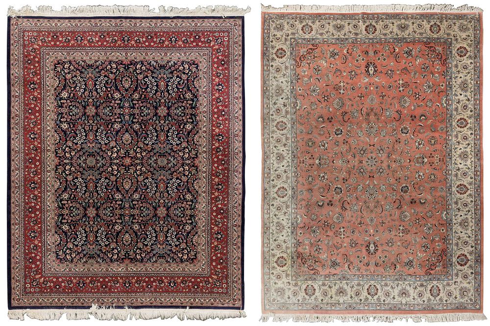 Lot 302: Persian Style Wool Rugs