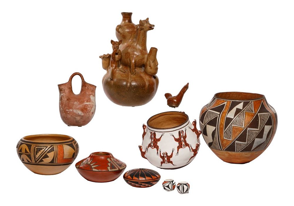 Lot 313: Native American Indian Pottery Assortment
