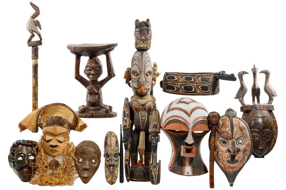 Lot 314: Tribal Art Assortment