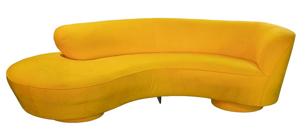 Lot 330: Vladimir Kagan for Directional Serpentine Sofa