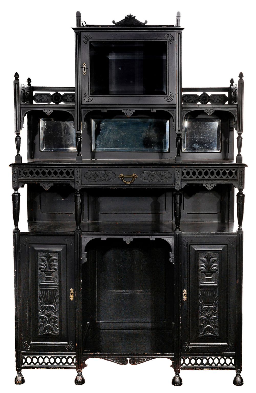 Lot 332: Revival Court Cupboard