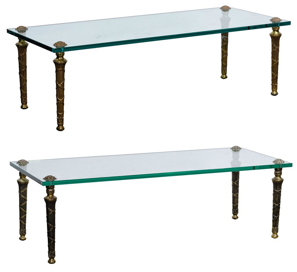 Lot 337: Hollywood Regency Style Coffee Tables