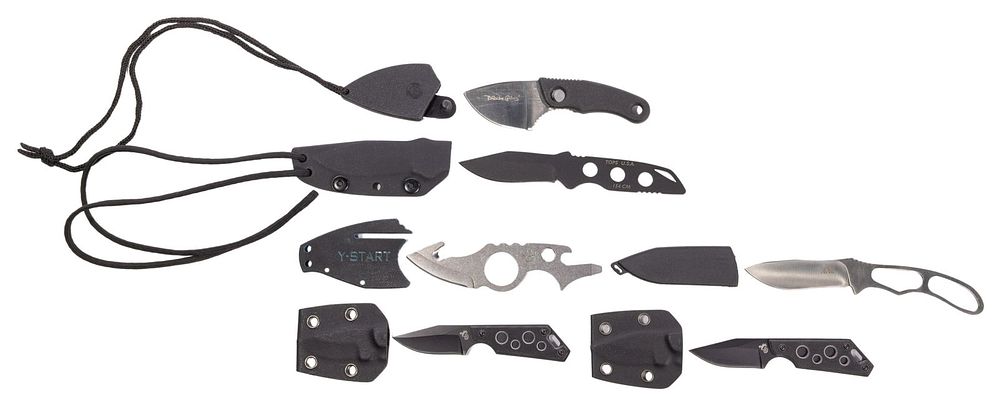 Lot 338: Neck Knife Assortment