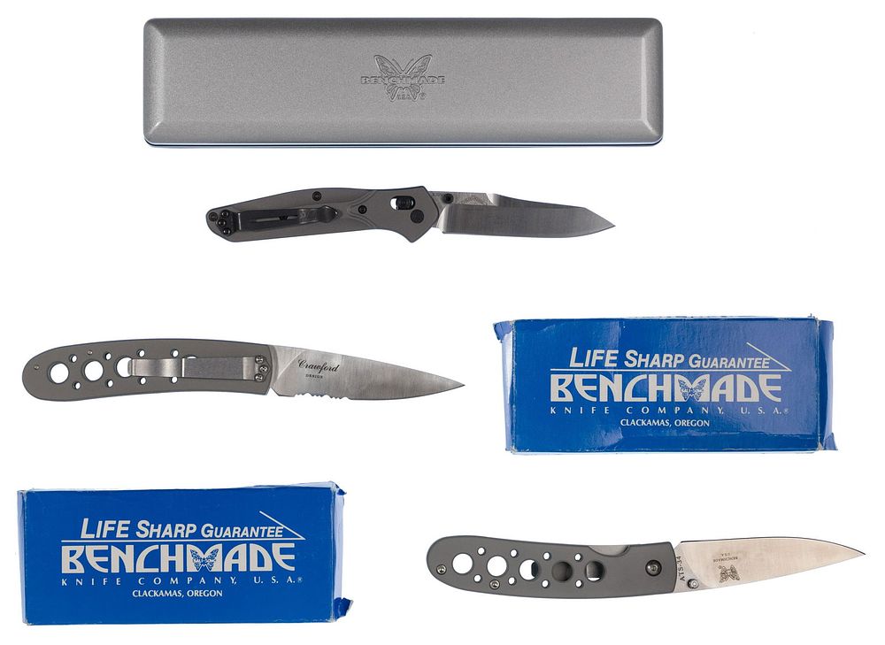 Lot 342: Benchmade Folding Knife Assortment