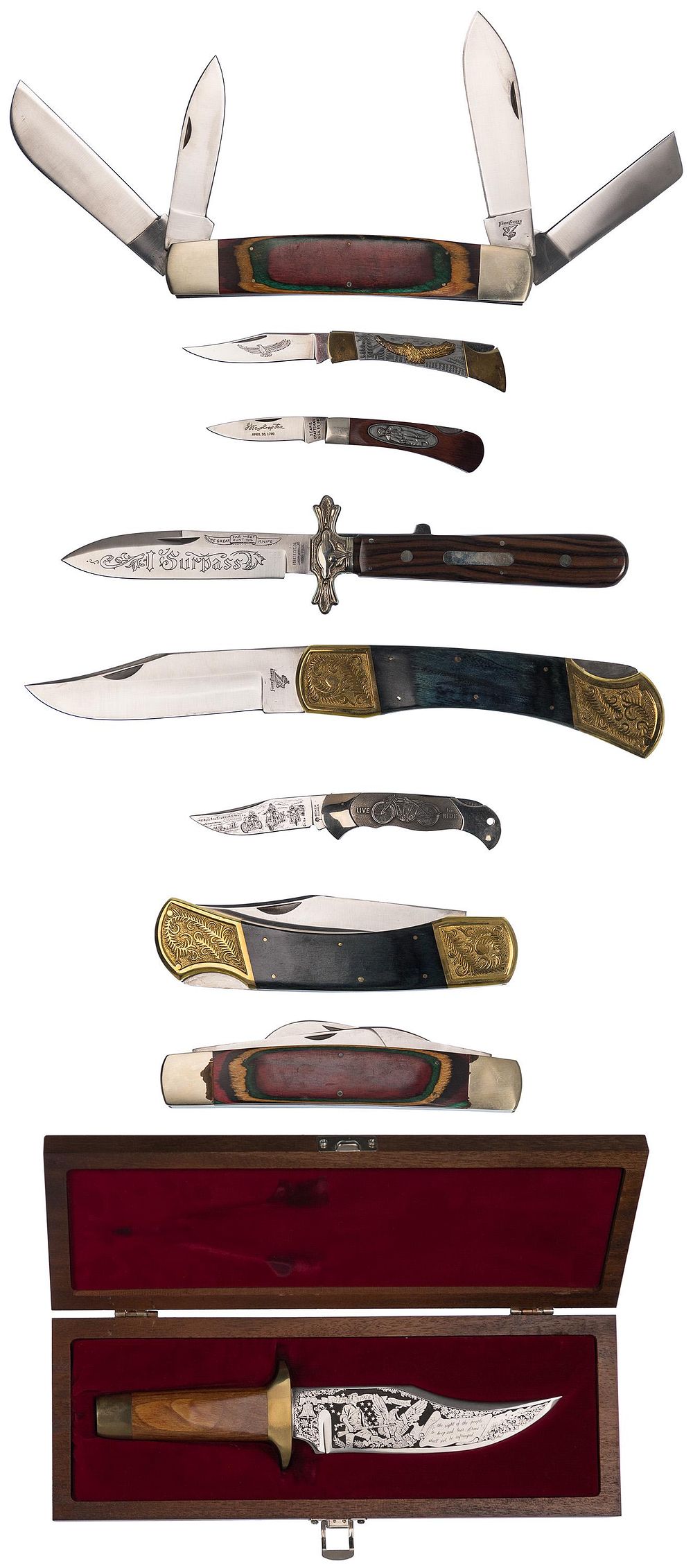 Lot 351: Collector Knife Assortment