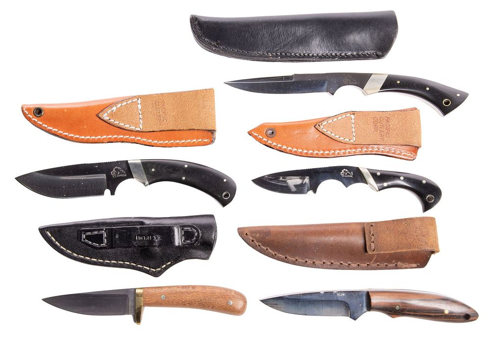 Lot 353: Fixed Blade Knife Assortment