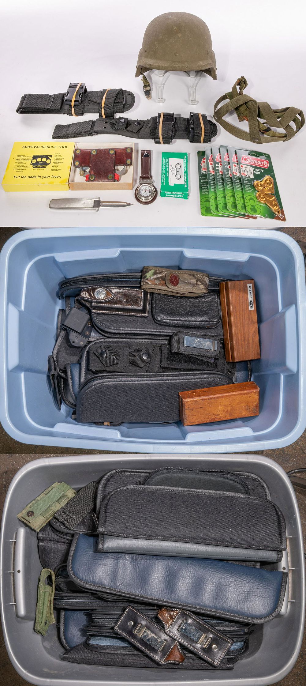 Lot 363: Knife and Hunting Accessory Assortment