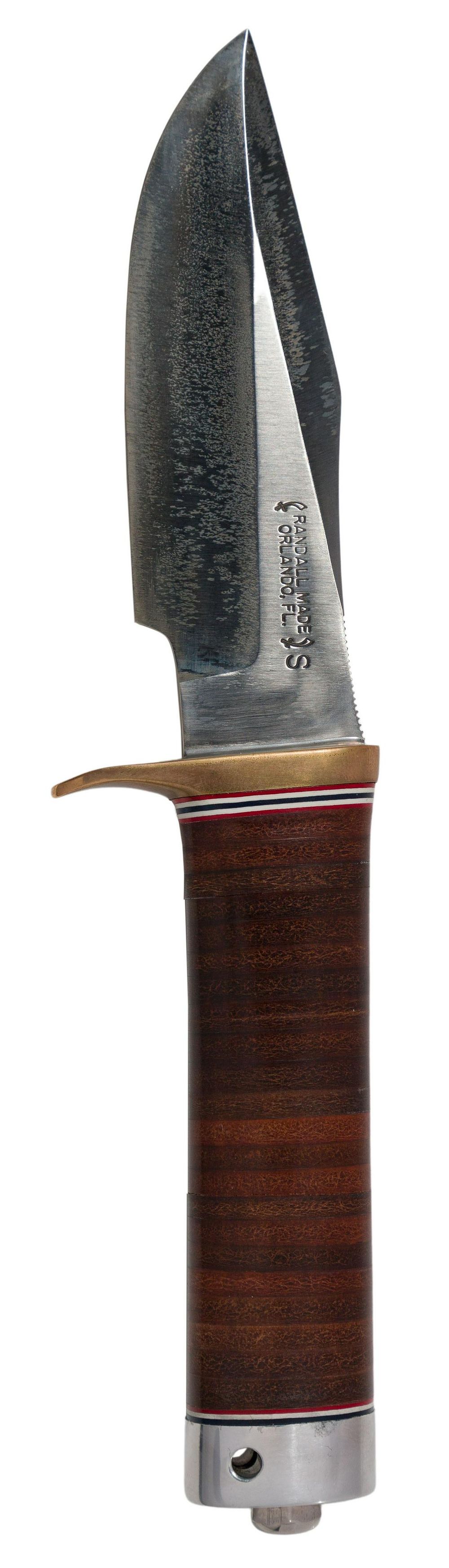 Lot 380: Randall Made 'Model 19 - Bushmaster' Custom Hunting Knife