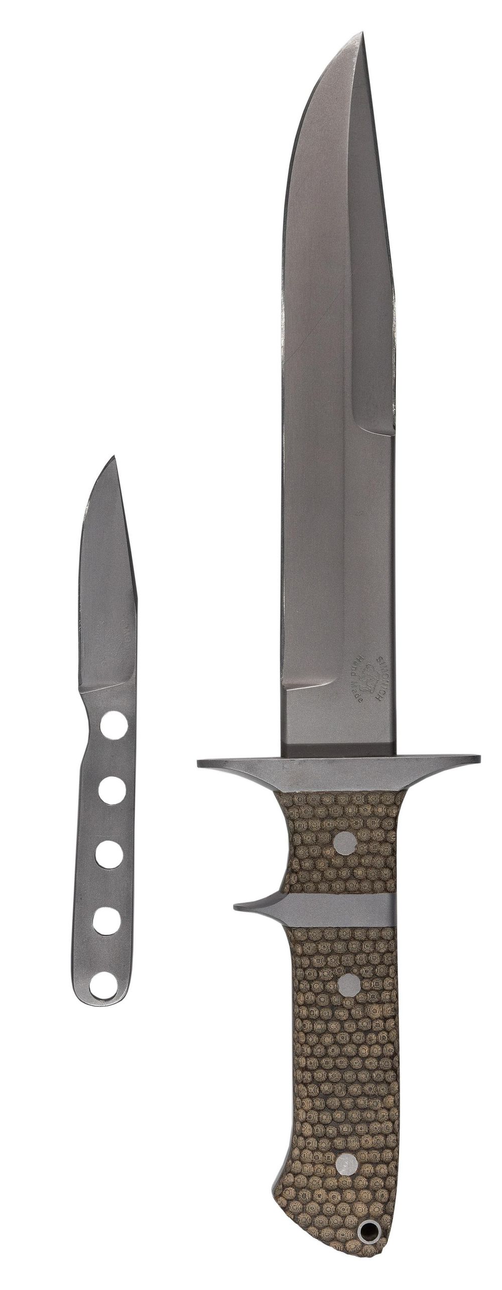 Lot 386: Simonich Bowie Knives