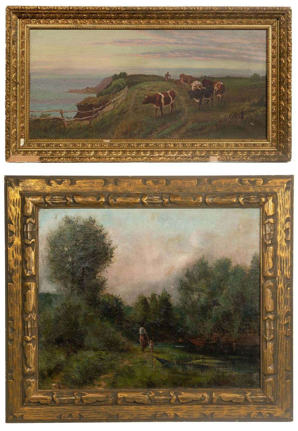Lot 156: Unknown Artists (19th / 20th Century) Oils on Canvas