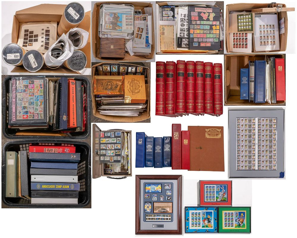 Lot 160: Stamp and First Day Cover Assortment