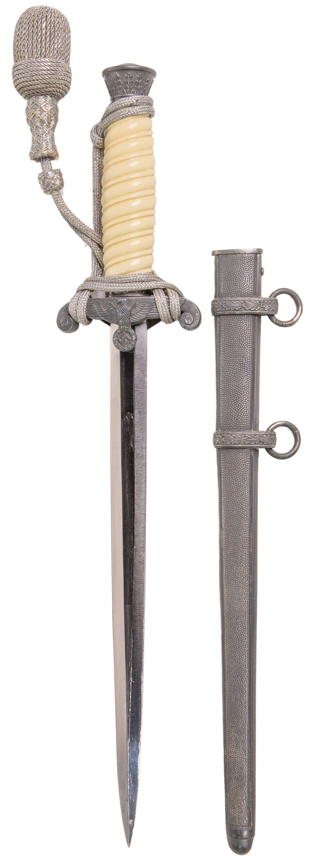 Lot 178: World War II German Army Officer Dagger with Portapee