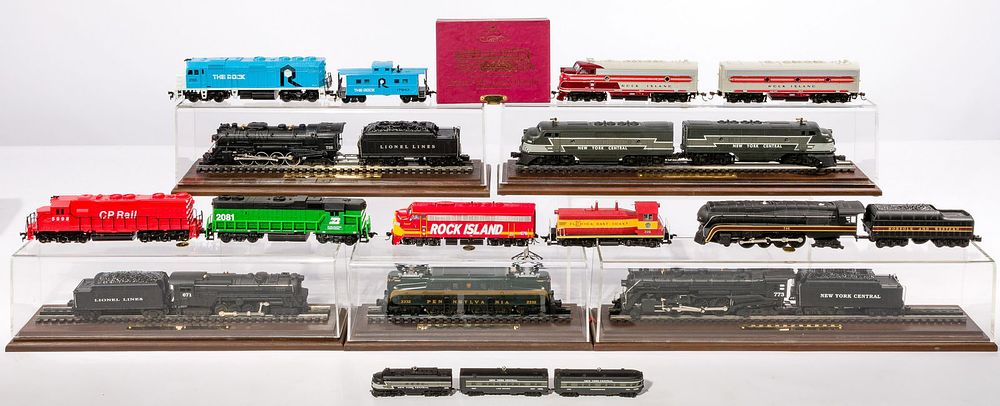 Lot 182: Hallmark Great American Railways HO-Gauge Model Train Assortment