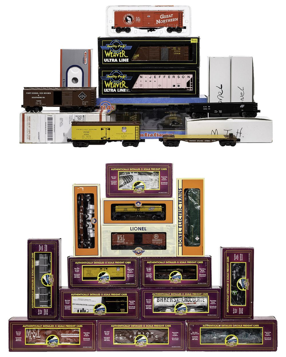 Lot 207: O-Gauge Model Train Car Assortment