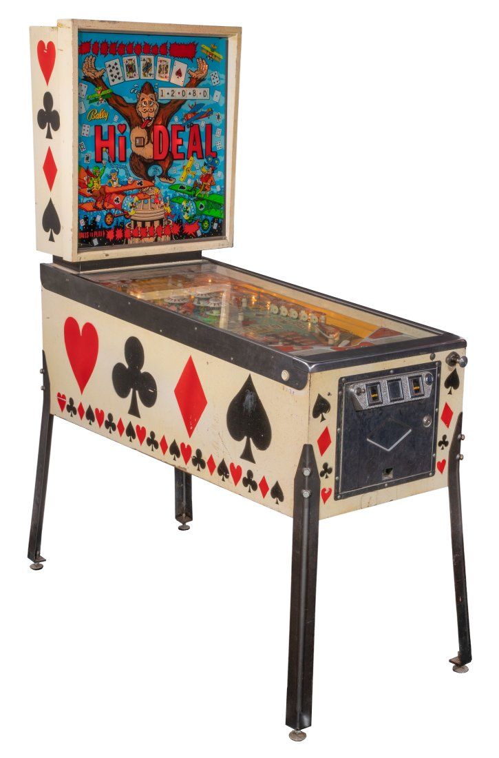 Lot 210: Bally 'Hi-Deal' Pinball Machine