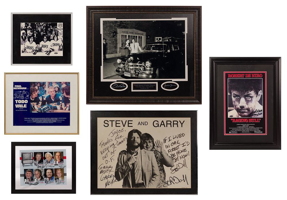 Lot 229: Hollywood / Celebrity Signed Display Assortment