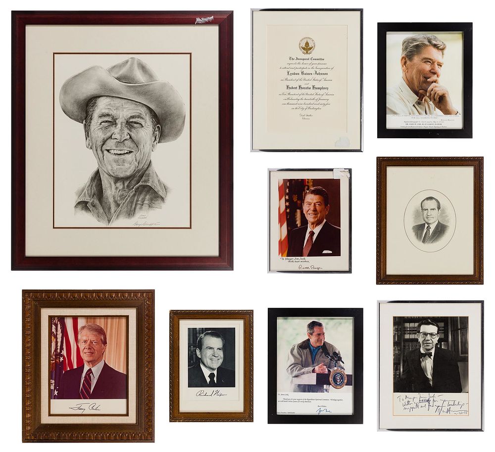 Lot 232: Presidential and Political Display Assortment
