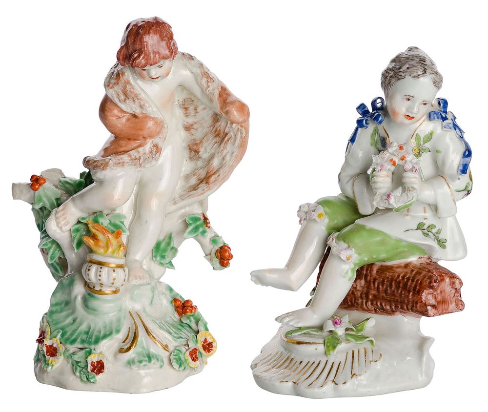 Lot 256: English Porcelain Figurines