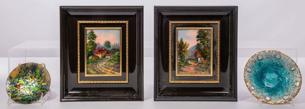 Lot 264: Limoges Enamel Collection