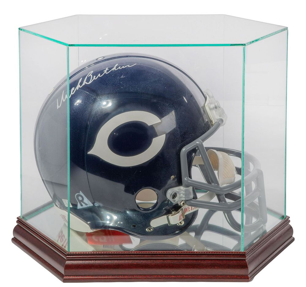 Lot 382: Chicago Bears Dick Butkus Signed Football Helmet