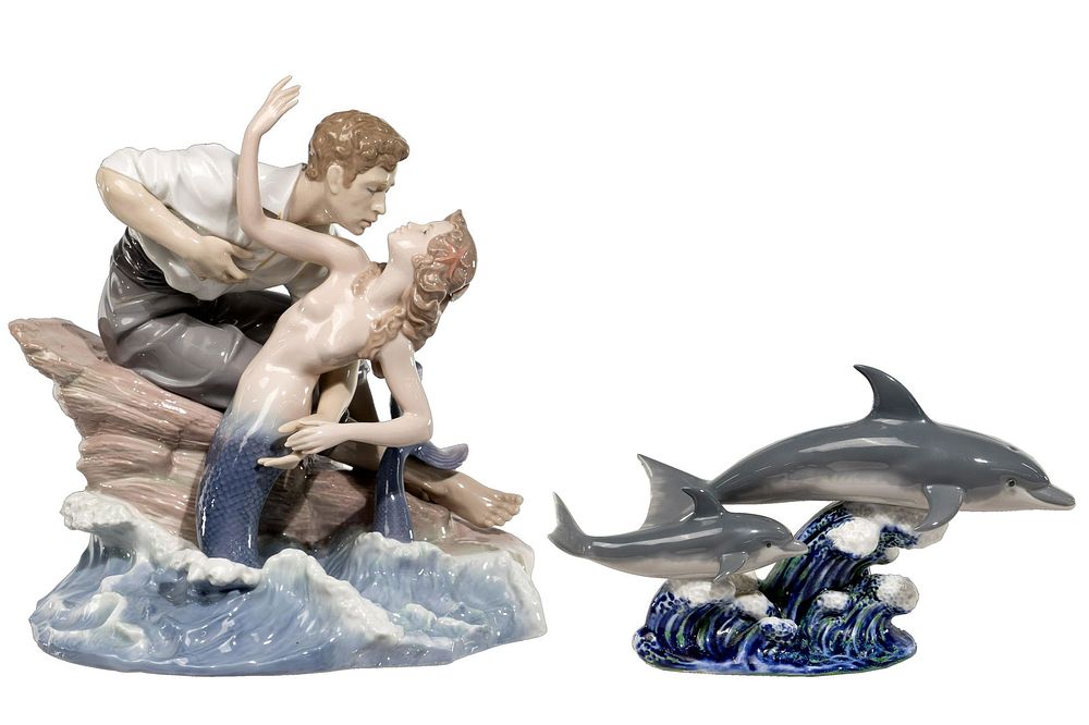 Lot 228: Lladro Porcelain Figurines