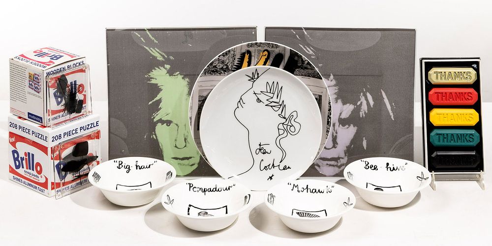 Lot 283: Decorative Object After Artists Assortment