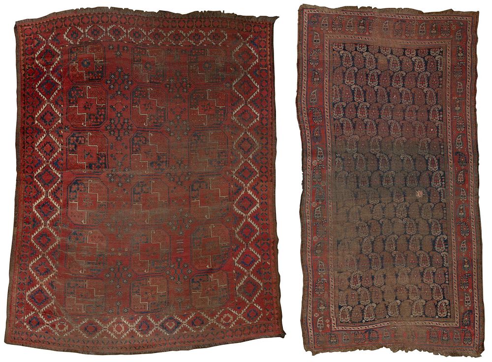 Lot 292: Kilim Flat Weave, Hand Woven Rugs